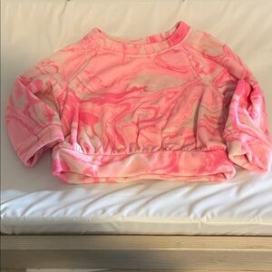 Cat & Jack Pink Marble Sweatshirt